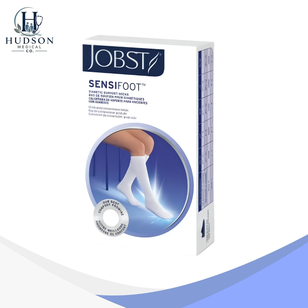 JOBST SensiFoot Diabetic Support Socks| Mild Compression, Unisex
