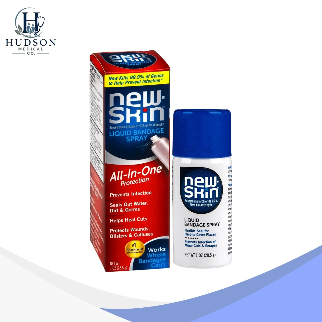 New-Skin Liquid Bandage Spray  |  Waterproof Protective Barrier for Minor Cuts, Scrapes, and Abrasions