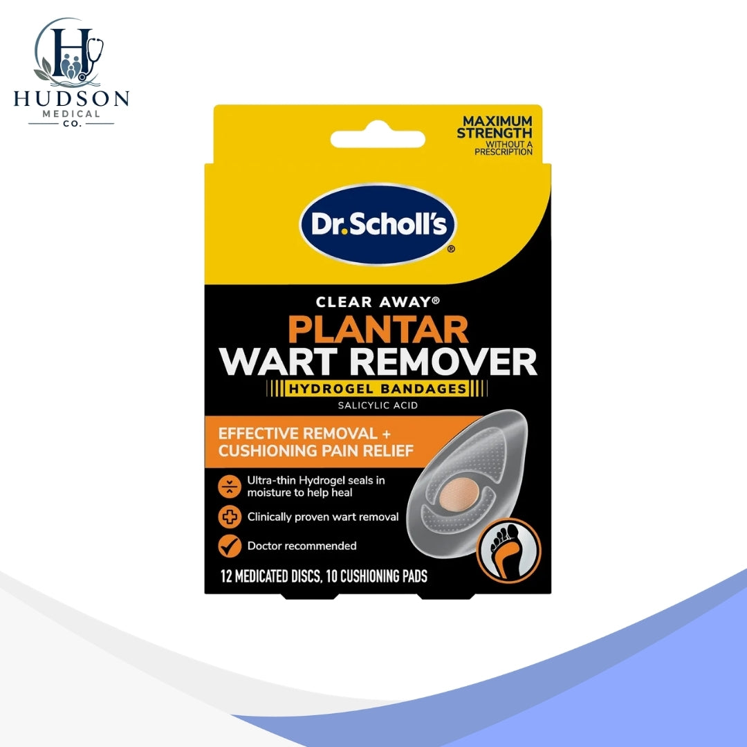 Dr. Scholl’s Plantar Wart Remover Seal & Heal Bandage | Wart Treatment and Protective Cover