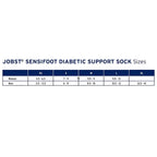 JOBST SensiFoot Diabetic Support Socks| Mild Compression, Unisex