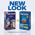 Trojan Discovery Pack Condoms |  12 Count Lubricated Latex Variety Pack