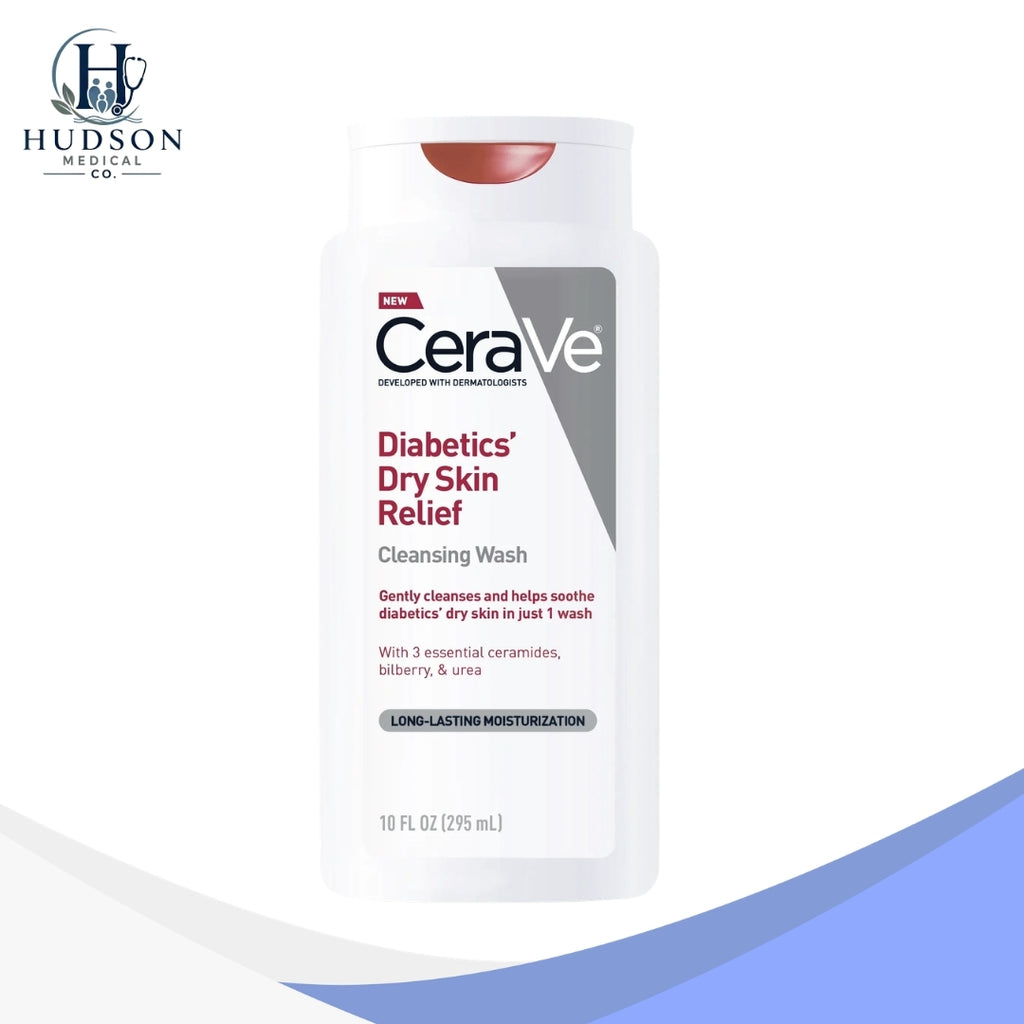 CeraVe Diabetics’ Dry Skin Relief Moisturizing Cream – 8 oz