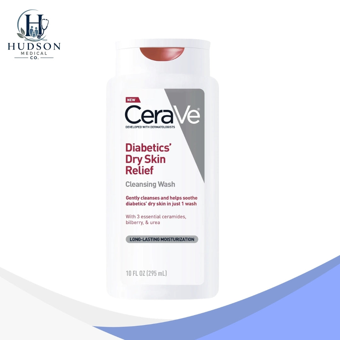CeraVe Diabetics’ Dry Skin Relief Moisturizing Cream – 8 oz