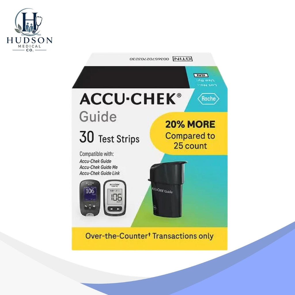 Accu-Chek Guide Blood Glucose Test Strips – 30 Count