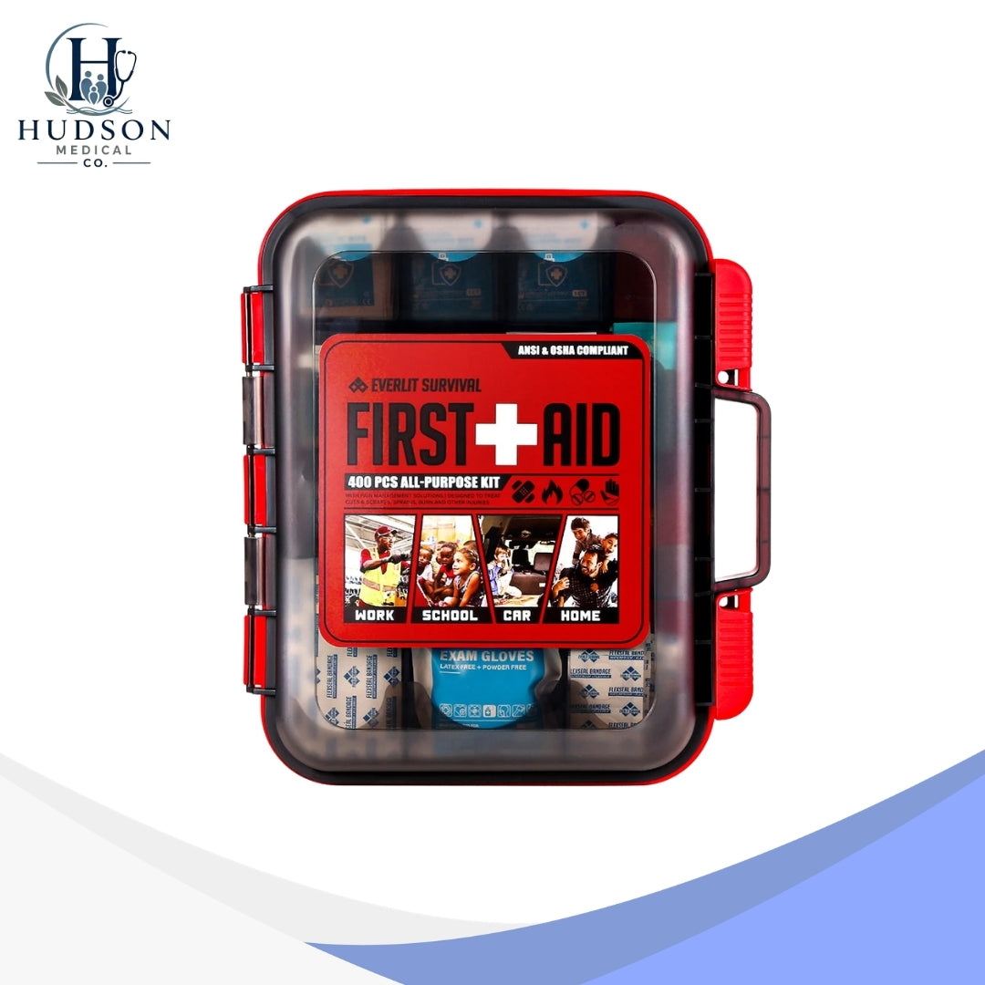 OSHA/ANSI Compliant All-Purpose 400 Pcs First Aid Kit