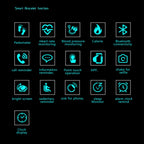 115Plus Fitness Tracker - Heart Rate & Blood Oxygen Monitor, IP67 Waterproof, Sleep & Activity Tracking