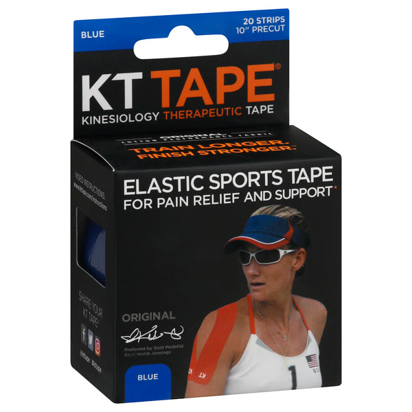KT Tape Kinesiology Cotton, Blue