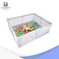 Baby Playpen 71 x 59 x 26 Inches | Extra Large Toddler Play Yard with Breathable Mesh, Safety Zipper & Suction Cup