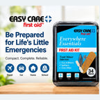Easy Care First Aid Everywhere Essentials Kit – 34 Pieces