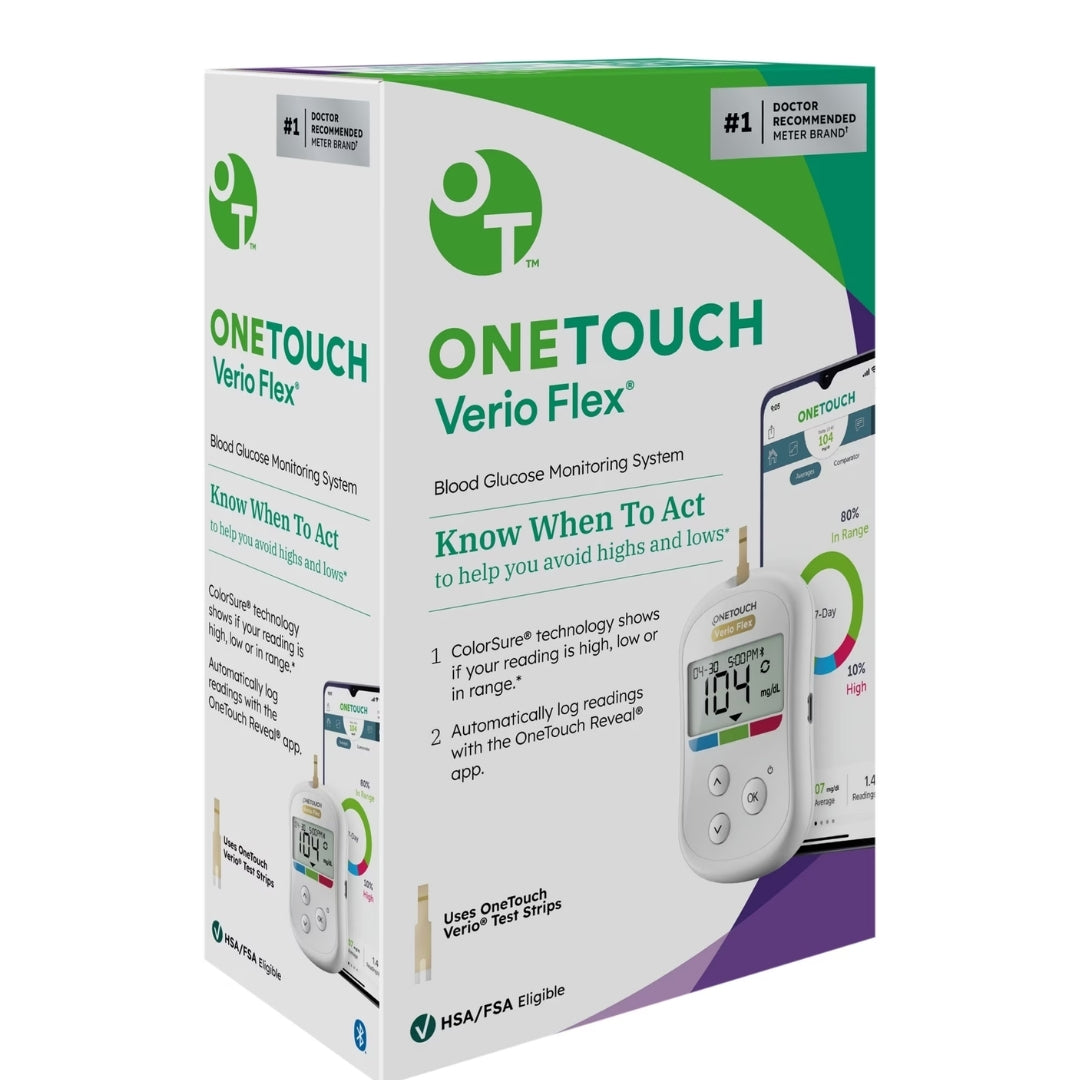 OneTouch Verio Blood Glucose Meter – Bluetooth Connectivity