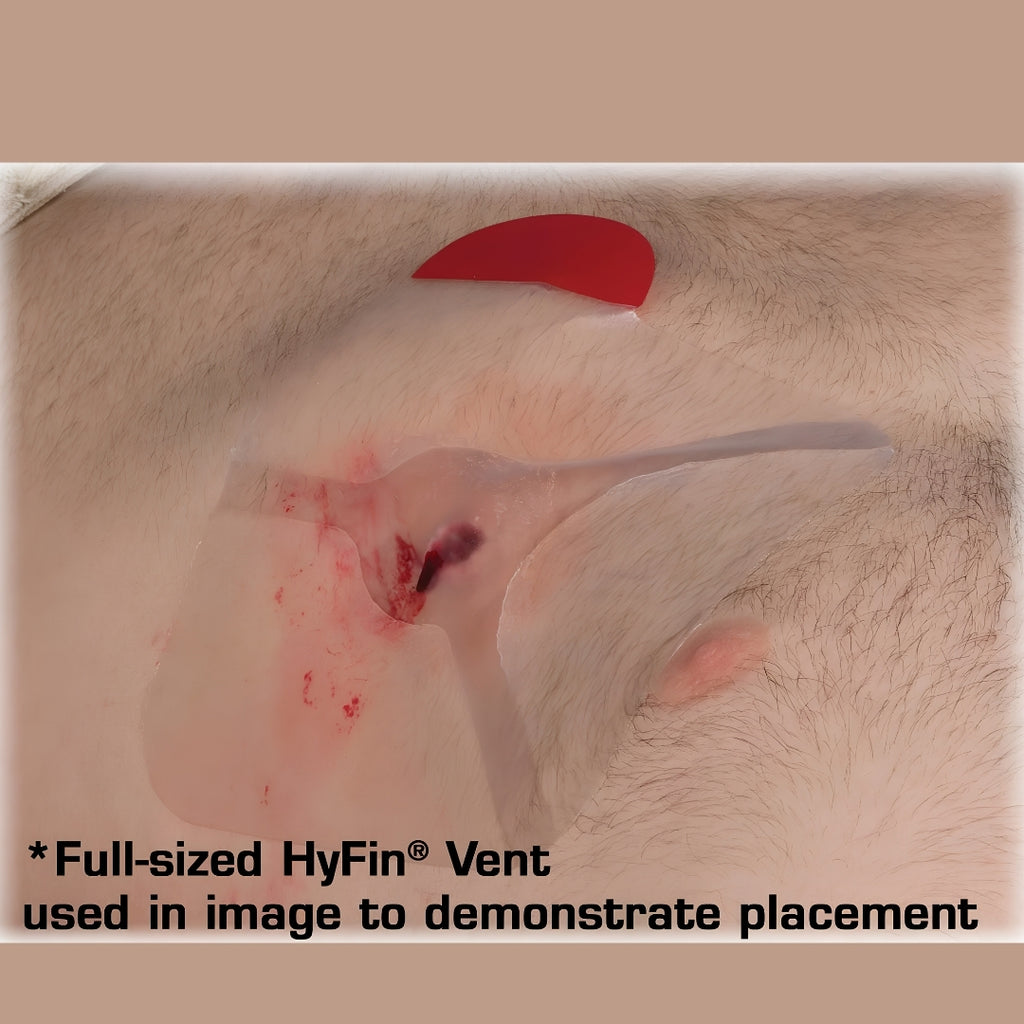 HyFin® Vent Compact Chest Seal Twin Pack – North American Rescue