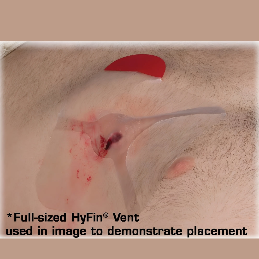 HyFin® Vent Compact Chest Seal Twin Pack – North American Rescue