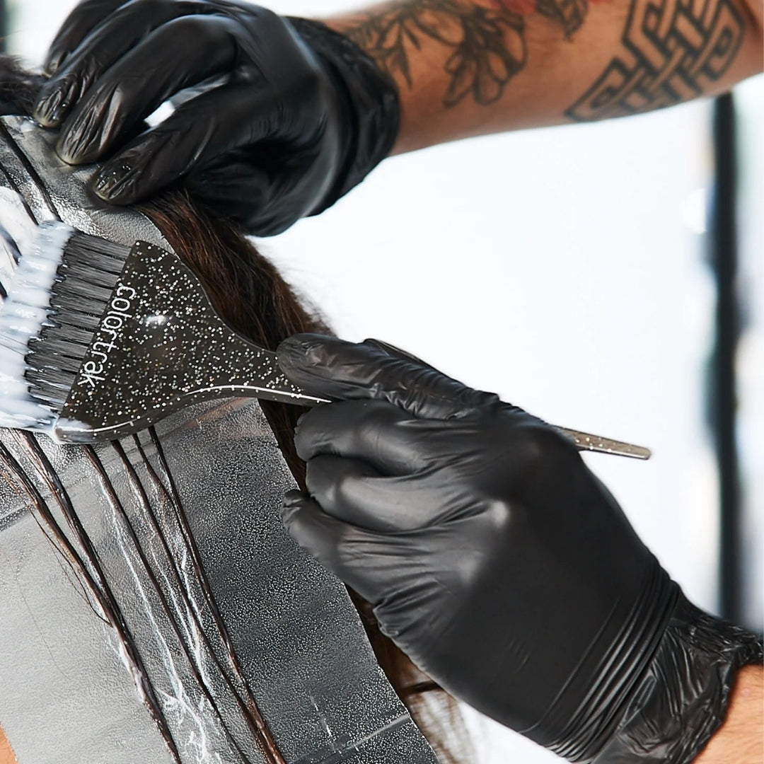 Colortrak Vinyl Gloves | Black