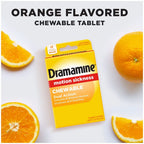 Dramamine® 50 mg Orange Travel Size Chewable Tablet 4-Pack x 6 EA