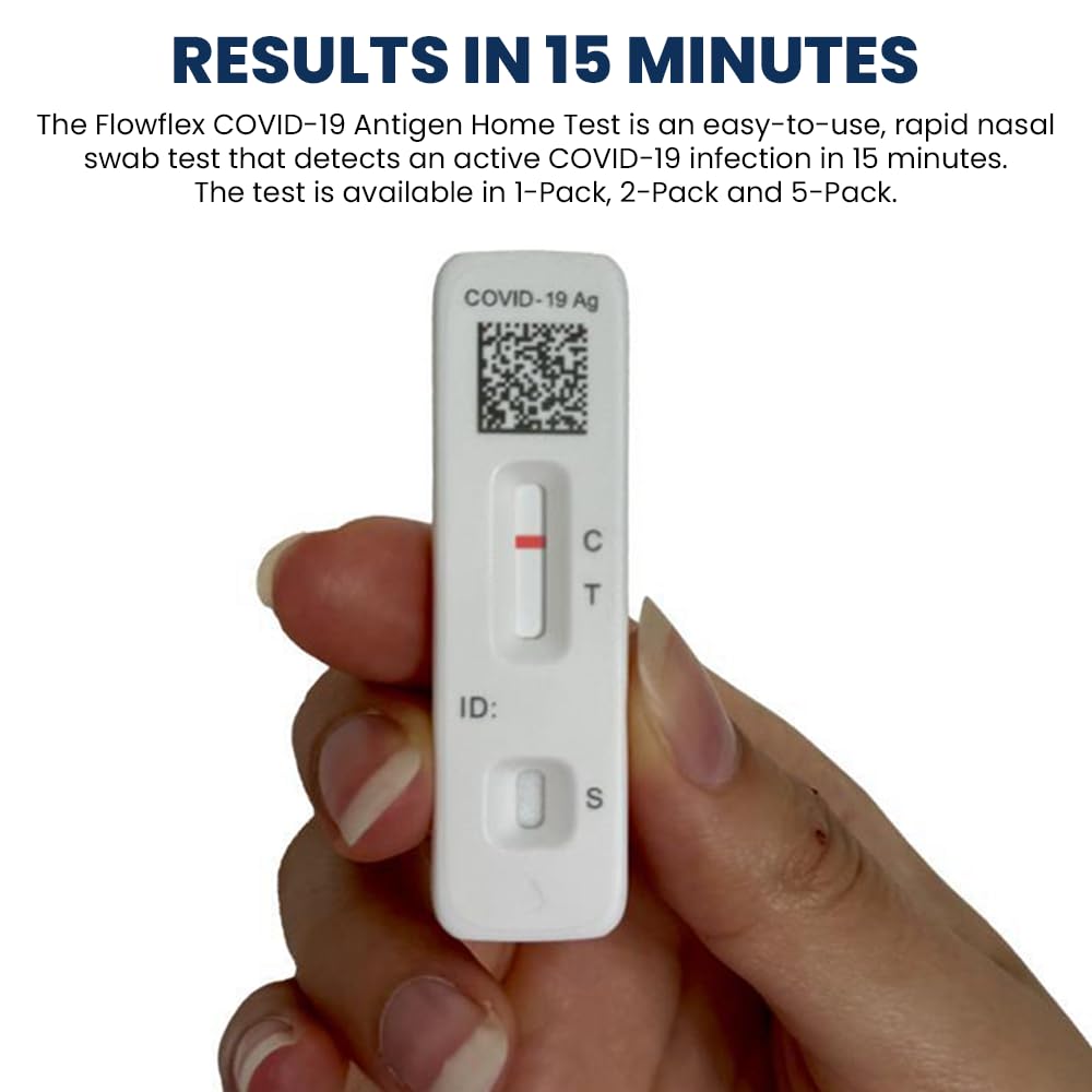 Flowflex COVID-19 Antigen Home Test | 1 Test