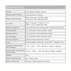  Wrist Blood Pressure Machine Specification