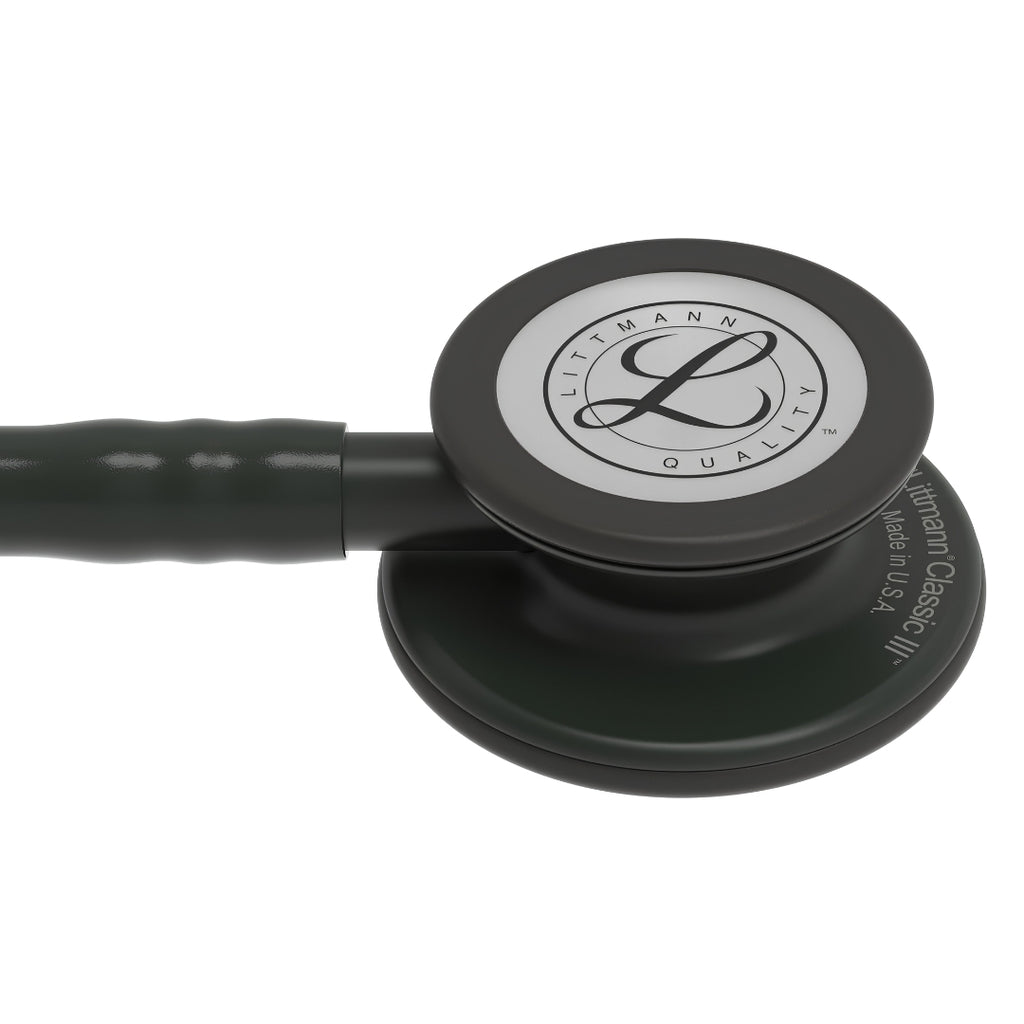 3M Littmann Classic III Monitoring Stethoscope | All Black 5803