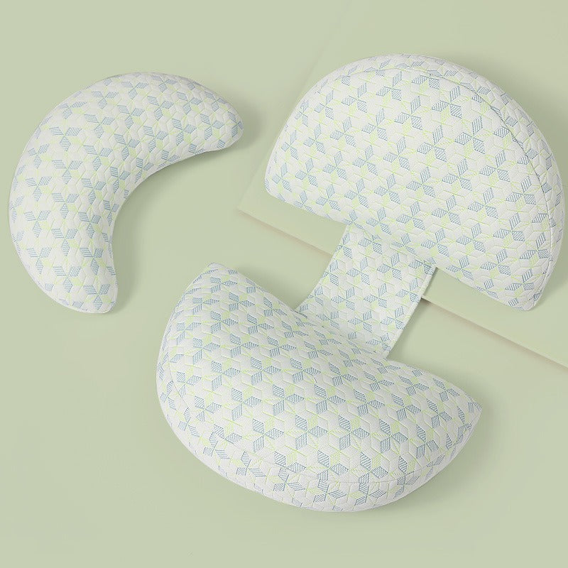 U-Shaped Pregnancy Pillow Clover White