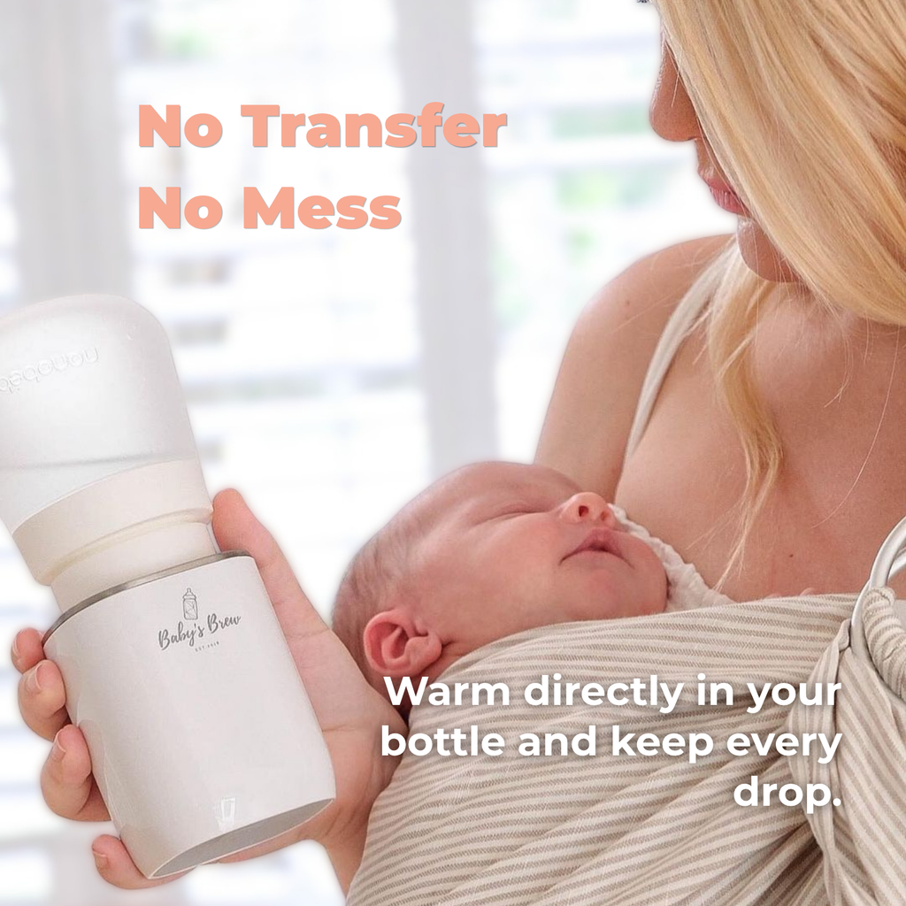 Baby’s Brew 3.0 Portable Bottle Warmer Pro – Rechargeable Travel Bottle Warmer