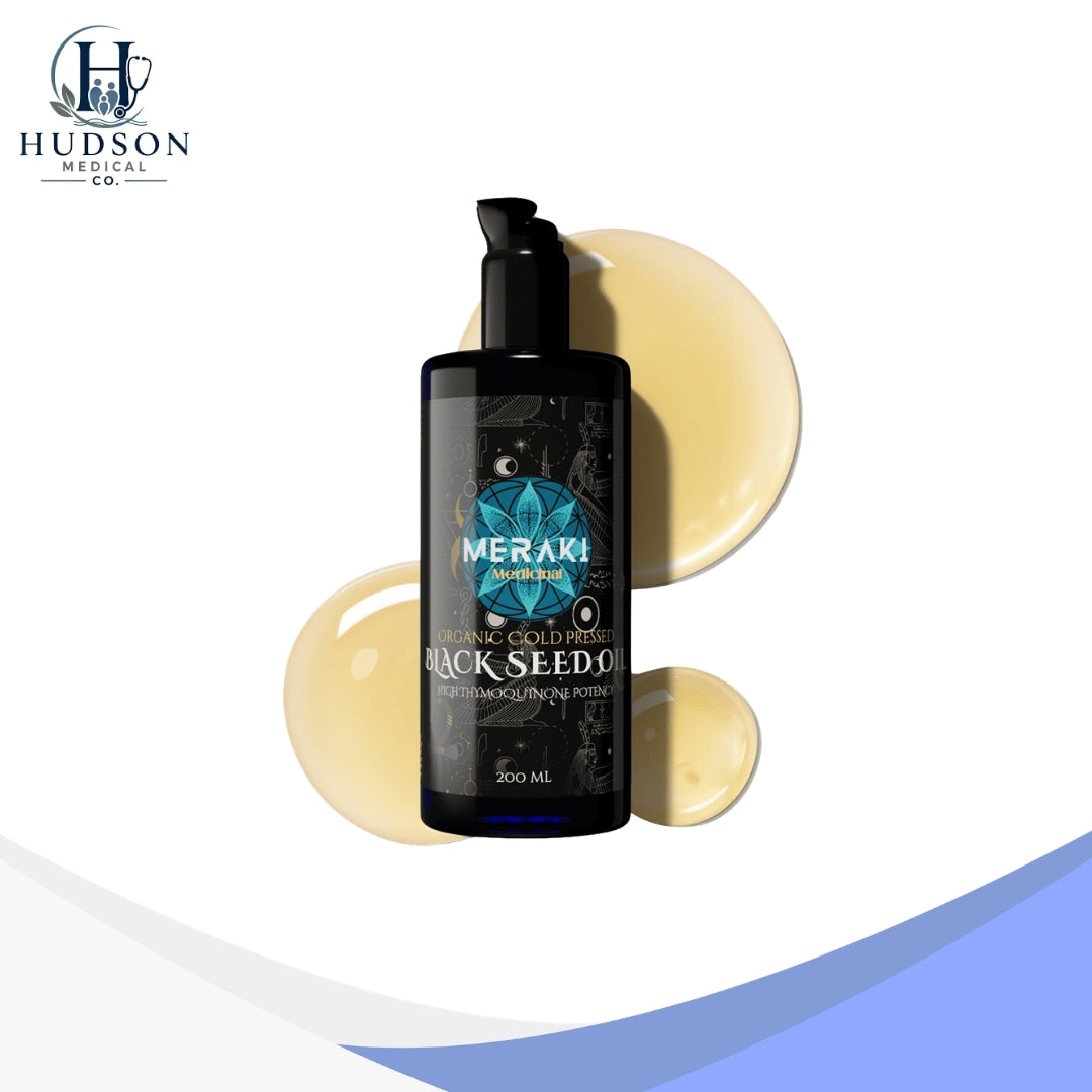 High-Potency Organic Black Seed Oil 3% Thymoquinone | Cold-Pressed Nigella Sativa