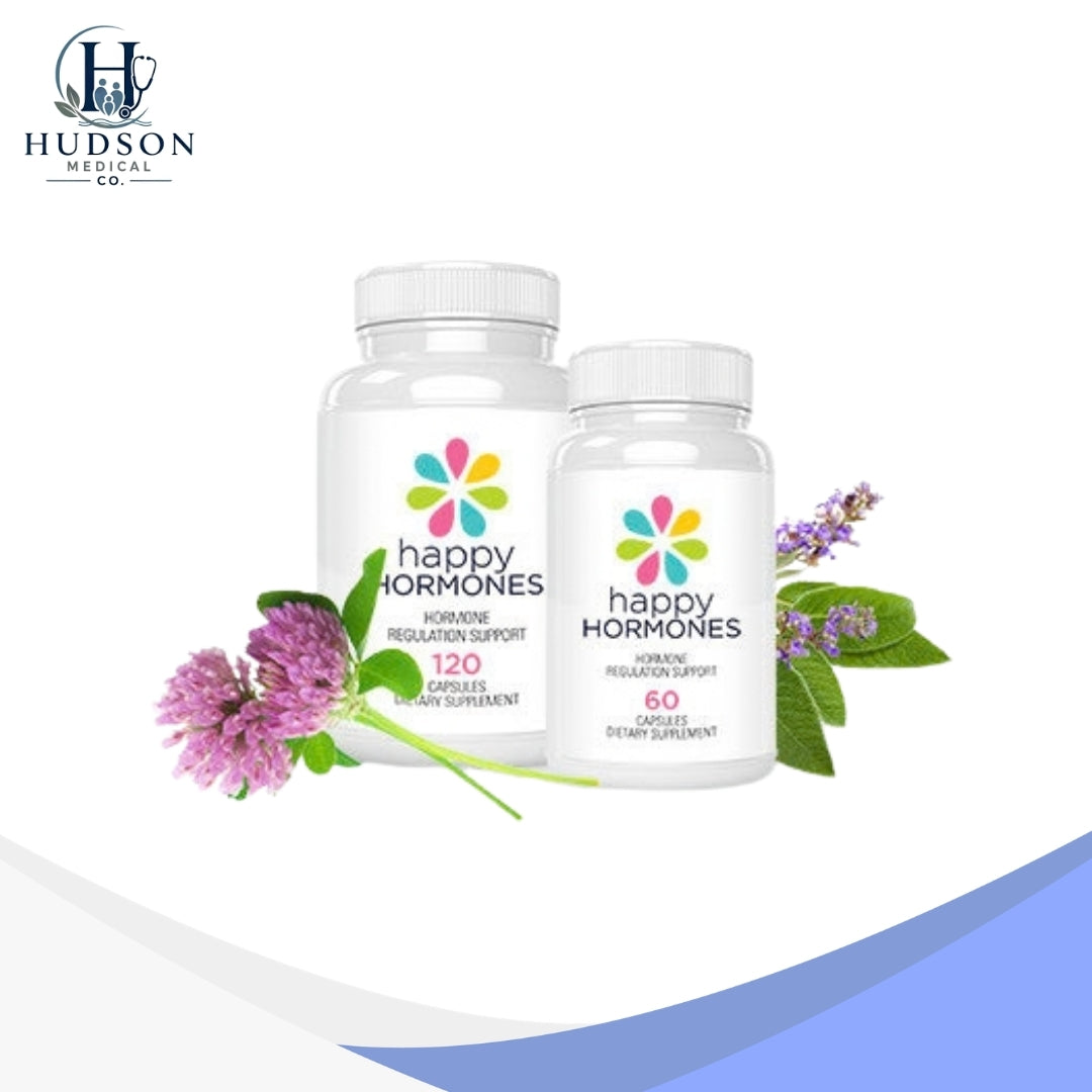 Happy Hormones Herbal Supplement Capsules | Proprietary Botanical Blend for Women's Wellness