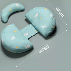 U-Shaped Pregnancy Pillow Blue Bear