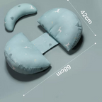 U-Shaped Pregnancy Pillow Blue Elk 
