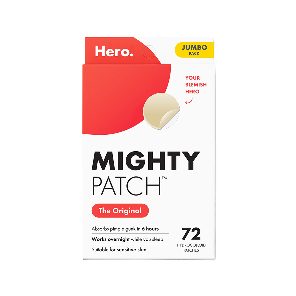 Hero Mighty Patch Original Acne Patches – 144 Count (2 Boxes)