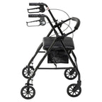 Rollator Rolling Walker with 6" Wheels Left  Side