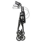 Rollator Rolling Walker with 6" Wheels Foldable