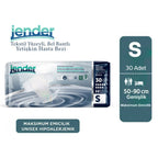 Jender Adult Diapers with Waist Bands Small 30 Count