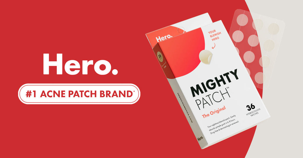 Hero Mighty Patch Original Acne Patches – 144 Count (2 Boxes)