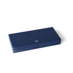 Navy Blue Pill Box Outside