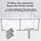 Baby Playpen 71 x 59 x 26 Inches | Extra Large Toddler Play Yard with Breathable Mesh, Safety Zipper & Suction Cup